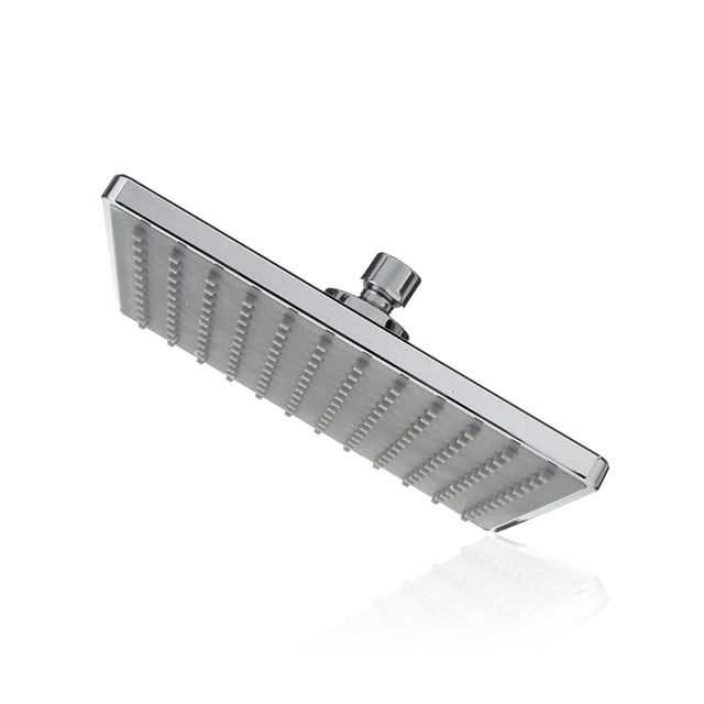 Injueey 8 Inch Square Single Rainfall Spray Large Sprayer Touch Nozzle Top Clean SPA Bathroom Accessories Rain Juegos de accesorios de baño