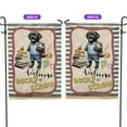 thumbnail image 2 of Welcome Labrador Retriever Back to School Vintage Retro Garden Flag 12x18in Double Sided Lab Dog Lover Gifts Outdoor Decor - 02012, 2 of 5