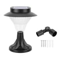 thumbnail image 2 of Lámpara solar para césped, impermeable, 8 LED, pared solar, luces solares para pared, luz solar para exteriores, rendimiento de alta gama, 2 of 8