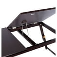 thumbnail image 3 of BirdRock Home Bamboo Laptop Lap Tray with Adjustable Legs - Walnut, 3 of 7