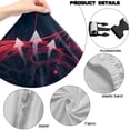 thumbnail image 6 of TSOVTHRID Racing Car Leopard Print Gaming Chair Cover Pack of 4, Breathable Computer Chair Cover with Armrest Covers Washable Slipcover for Gaming Rotating Chair with Elastic Band, 6 of 7