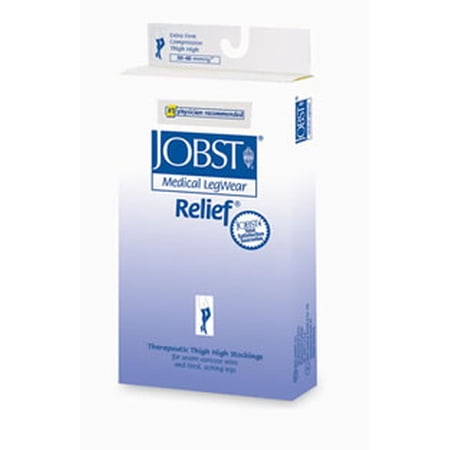 Jobst Relief 30 - 40 Mmhg Single Leg Chap Open Toe - Large
