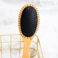 thumbnail image 5 of Detangler Brush Hair Brush - Hair Brushes for Women, Mens Hair Brush, Kids Hair Brush, Use With Hair Products, Wet or Dry Detangling Brush, Hair Detangler Bristle Brush, Bamboo Hair Brush (1 pack), 5 of 8