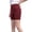Wine., variant on Akafmk High-Waist Butt-Lifting Yoga Shorts,Solid Color Athletic Bottoms with Pockets,Ideal for Running and Fitness (Toddler Girl's or Girl's)
