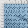 thumbnail image 2 of oneOone Cotton Poplin Turquoise Blue Fabric Floral Quilting Supplies Print Sewing Fabric By The Yard 56 Inch Wide, 2 of 4