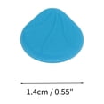 thumbnail image 4 of Consejos para patillas de gafas Unique Bargains 10 pares patrón de concha ganchos para orejas antideslizantes 0.55" L azul, 4 of 5