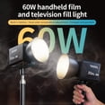 thumbnail image 1 of 60W/35W LED Video Light Bi-color COB Light 8 Light Effects For YouTube Photography, 1 of 8