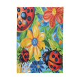 thumbnail image 2 of YAZAOO Square Tablecloth Cute Ladybug Pattern Tableclothes, 2 of 9
