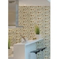 thumbnail image 5 of Marimekko Beige Pieni Unikko Peel & Stick Wallpaper, 5 of 6