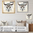 thumbnail image 4 of Designart "Brown And Cream Nomadic Imagination" Boho Feather Wall Decor, 4 of 5