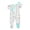 Green, variant on Cathalem Baby Baby Printed Footed Coverall White 0-3 Months