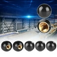 thumbnail image 1 of Ball  Knob, Kitchen Handle Gear  Knob Round  Knob, Black Knob For Home, 1 of 8