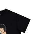 thumbnail image 4 of Betty Boop Women's T-Shirt, Graphic Print Cartoon Betty Boop Crop Top Shirt Black - L, 4 of 6