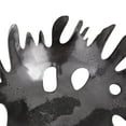 thumbnail image 4 of DecMode 13", 12"W Round Black Aluminum Metal Decorative Bowl, Set of 2, 4 of 8