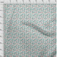 thumbnail image 4 of oneOone Cotton Poplin Sky Blue Fabric Christmas Quilting Supplies Print Sewing Fabric By The Yard 56 Inch Wide, 4 of 5