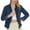 Blue, variant on Lightweight Jackets Womens Plus Size New Women's Denim Jacket Button up Long Sleeve Basic Trendy Jean Coat Fall Lightweight Outerwear with Pockets Blue L