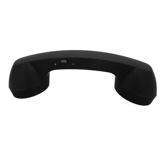 Retro Phone Handset, Wireless Mobile Telephone Receiver with HD Speaker Microphone, Rechargeable Cordless Design, Compatible with Cell Phones Computers