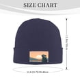 thumbnail image 3 of ZICANCN Knit Beanie Hat-Sunset Anime Minimal Winter Cap Soft Warm Classic Hats for Men Women Nature Sky Backpacking, 3 of 8