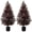 B, variant on Fall Foliage Decor Tree, 1 Piece 36in Plum-Red Artificial Maple With Berries In Black Pot, Cozy Autumn Accent For Fireplace Mantel Or Entryway Seasonal Styling A