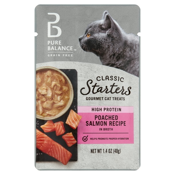Pure Balance Classic Starters Gourmet Cat Treats, Poached Salmon in