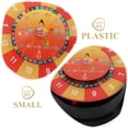 thumbnail image 3 of CIMAXIC Jeu de Fête Roue de Roulette Rotative Roue de Roulette Rotative Roue de Roulette de Fête Accessoire de Jeu,4.13"X4.13"X2.28 Pouces, 3 of 4