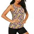 thumbnail image 2 of Lsque Halloween Pumpkin Printed Workout Tank Tops for Women, Athletic Sports Tank Tops, Compression Sleeveless Dry Fit Shirts,Sleeveless Yoga Shirt-Large, 2 of 9