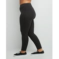 thumbnail image 3 of Hanes Just My Size Women's Stretch Jersey Leggings, 25.5" (Plus ) Black 4X, 3 of 9