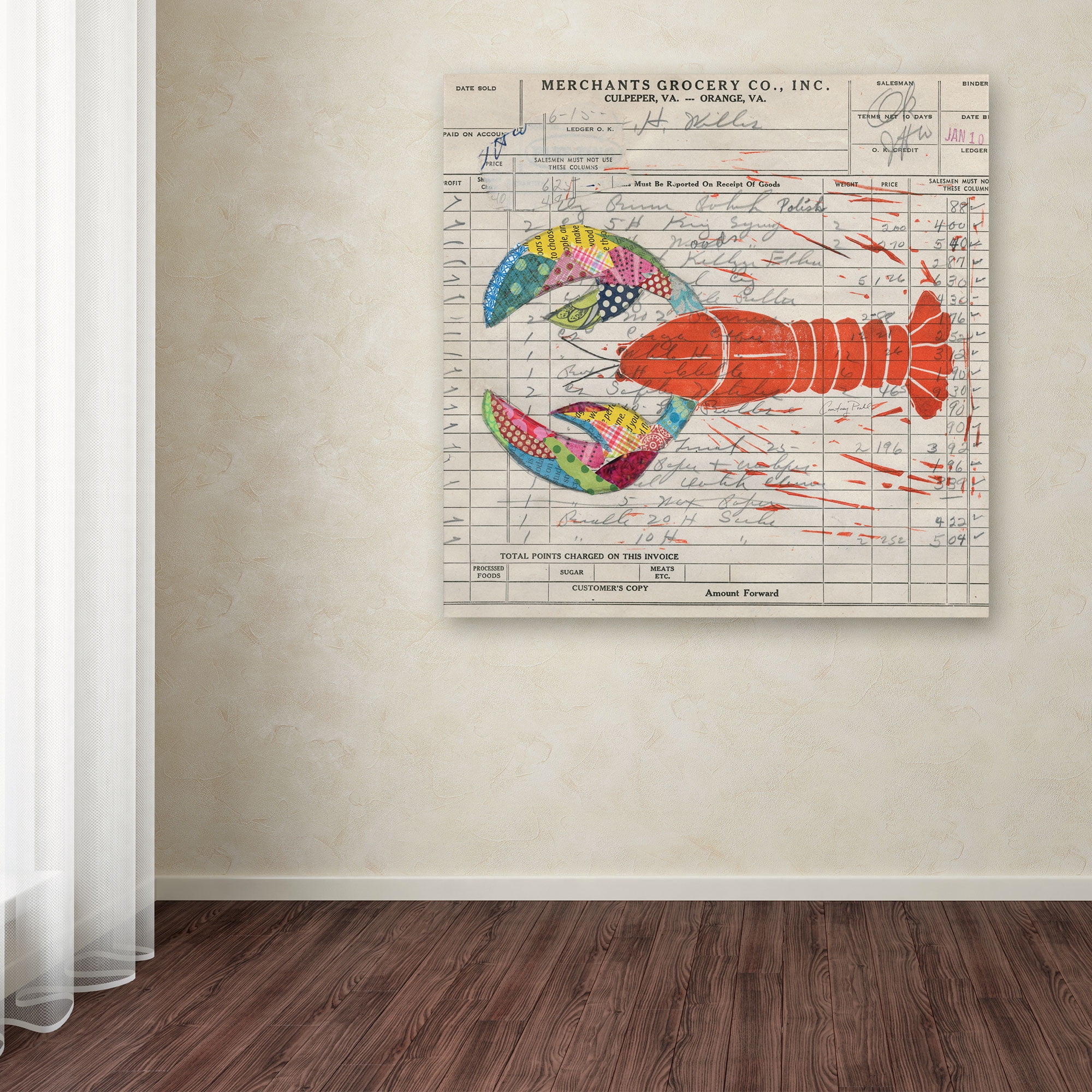 Trademark Fine Art 'Fresh from the Sea II' Canvas Art by Courtney Prahl