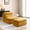 Yellow, variant on CKEASEAN 32" Comfy Boneless Bean Bag Chair with Ottoman, Oversized Chaise Lounge Chairs, High Rebound Foam, No Assembly Required, Tufted Upholstered Compressible Reading Chair for Living Room