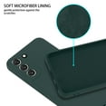 thumbnail image 3 of Samsung Galaxy S22 Case Silky Soft Touch, Liquid Silicone Protective Phone Case (Green), 3 of 6
