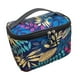 thumbnail image 1 of Advancent Neceser con estampado de hojas de nailon para mujer, neceser de gran capacidad con cremallera, organizadores de almacenamiento de maquillaje con Almacenamiento y organización del hogar Advancent HA067544-00, 1 of 6