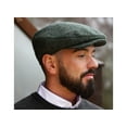 thumbnail image 2 of Hanna Hats of Donegal Vintage Flat Cap 100% Wool Tweed Men's Irish Hat Handcrafted in Ireland, 2 of 6