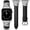 Black/Silver, variant on Wearlizer Leather Watch Band Compatible with Apple Watch Bands Women 38/40/41/42/44/45/46/49mm Slim X-Shape Metal Buckle Strap for Series 11/10/9/8/7/6/5/4/3/SE/Ultra 3/2/1