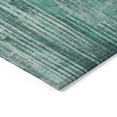 thumbnail image 4 of Addison Rugs Chantille Indoor/Outdoor Transitional Stripes Teal Washable Rectangle Rug, 8' x 10', 4 of 6