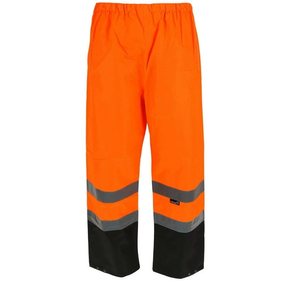 Tuff Grip  Fluorescent Waterproof Pants with Reflective Strips (Men)