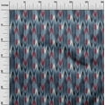 thumbnail image 2 of oneOone Cotton Poplin Fabric Arrow Ikat Decor Fabric Printed BTY 42 Inch Wide, 2 of 4