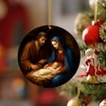 thumbnail image 1 of Colgantes de acrílico, decoraciones navideñas, adornos navideños planos, adornos para el hogar, adornos para el coche, decoraciones colgantes, decoraciones de jardín, decoraciones navideñas, decoracio, 1 of 6