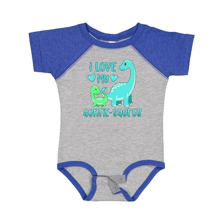 

Inktastic I Love My Auntie-saurus Cute Brontosaurus Family Gift Baby Boy or Baby Girl Bodysuit