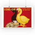 thumbnail image 1 of L'Oie d'Or Vintage Poster (artist: Cappiello, Leonetto) France c. 1930 (12x18 Art Print, Wall Decor Travel Poster), 1 of 1