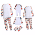thumbnail image 5 of Camiseta y pantalones de manga larga en blanco con sublimación, ropa de Navidad, ropa de hogar familiar, conjuntos de pijamas para adultos y niños, 5 of 5