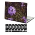thumbnail image 3 of KSK KAISHEK Hard Shell Cover Only for MacBook Air 13 inchs with Retina Display and Touch ID USB Type-C + Black Keyboard Cover Model: A1932&A2179&A2337 m1 (Flower 1009), 3 of 5