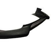 Ikon Motorsports Compatible with 09-12 Audi A4 B8 S-Line RG Style Front Bumper Lip Spoiler - Polyurethane PU