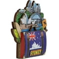 thumbnail image 3 of 3D Sydney Magnet Souvenir of Australia Opera House and Landmarks, 3 of 3