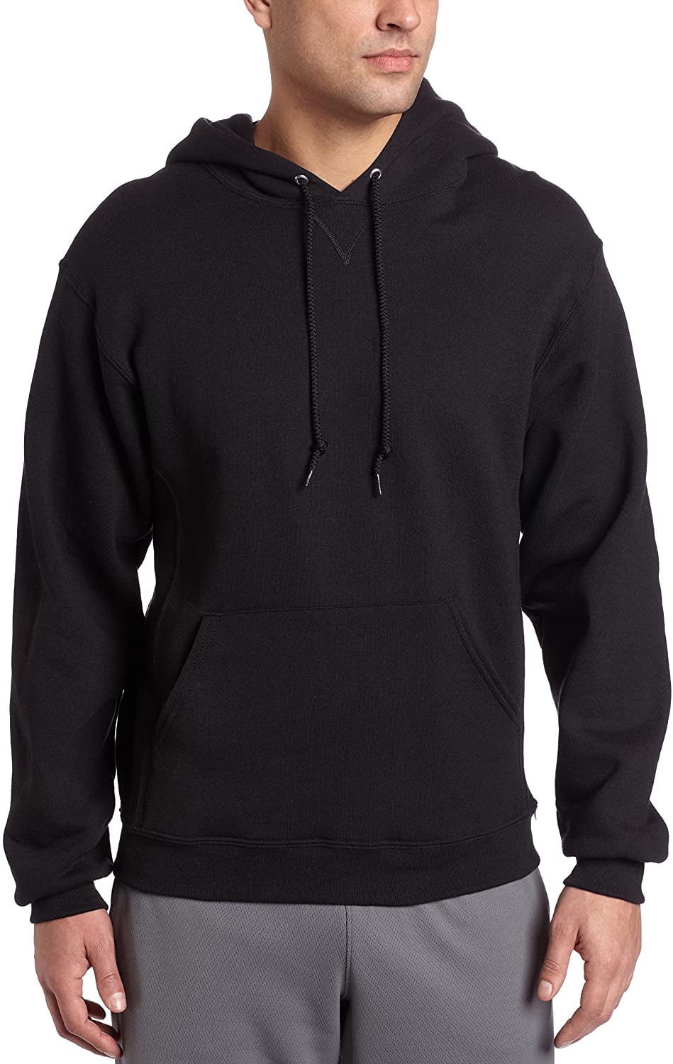 Russell Athletic Men's DriPower Pullover Fleece Hoodie, Black, XLarge