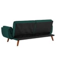 thumbnail image 5 of Linen Sofa Furniture Adjustable Backrest Recliner, Green, 5 of 10