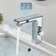 thumbnail image 1 of Uythner-grifo de lavabo con Sensor LCD inteligente, pantalla de visualización Digital, grifo mezclador de agua fría y caliente, grifo sin contacto para lavabo de baño, 1 of 5