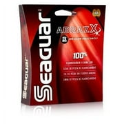 Seaguar AbrazX 100٪ خط صيد الفلوروكربون 6 رطل ، 200 ياردة قوة / الطول - 06AX200