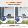 thumbnail image 5 of KFFKFF Clear PVC Strip Curtain, 164' Length x 8" Width x 0.08" Thickness, Smooth Plastic Door Strips for Entryways in Supermarkets, Garages, Warehouses, Barns, and Animal Shelters, 5 of 9