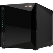 Asustor AS3304T Drivestor 4 Pro Network Attached Storage,1.4GHz Quad Core,2.5GbE Port, 2GB RAM DDR4 (4 Bay Diskless NAS)