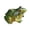 B, variant on Frog Figurine Decorative Sculpture Green Ceramic Large Garden Frog Statue for Indoor Outdoor Home Office Desk Decoration Collectible Gift